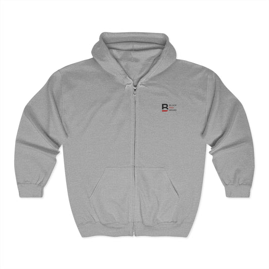Black Red Xubu Stance | Full Zip Hooded Sweatshirt
