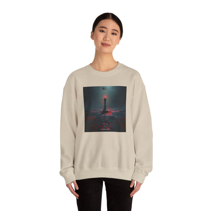 Black Red Lone King | Last Stand Crewneck Sweatshirt