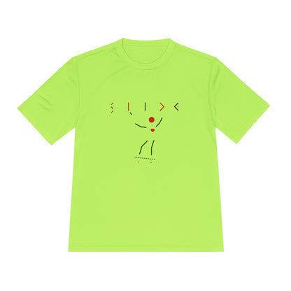 Slide! Moisture Wicking Active Tee, Sports Shirt