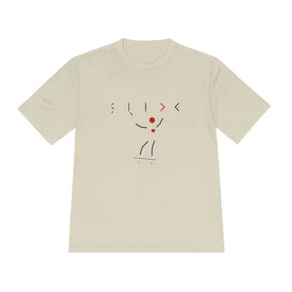 Slide! Moisture Wicking Active Tee, Sports Shirt