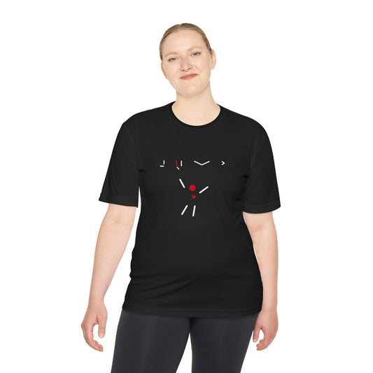 Jump! Moisture Wicking Active Tee, Sports Shirt