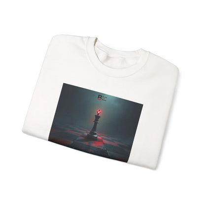 Black Red Lone King | Last Stand Crewneck Sweatshirt