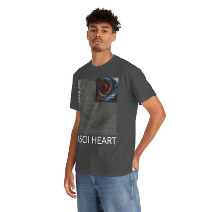 Black Red ASCII Heart | Hidden Messages :)
