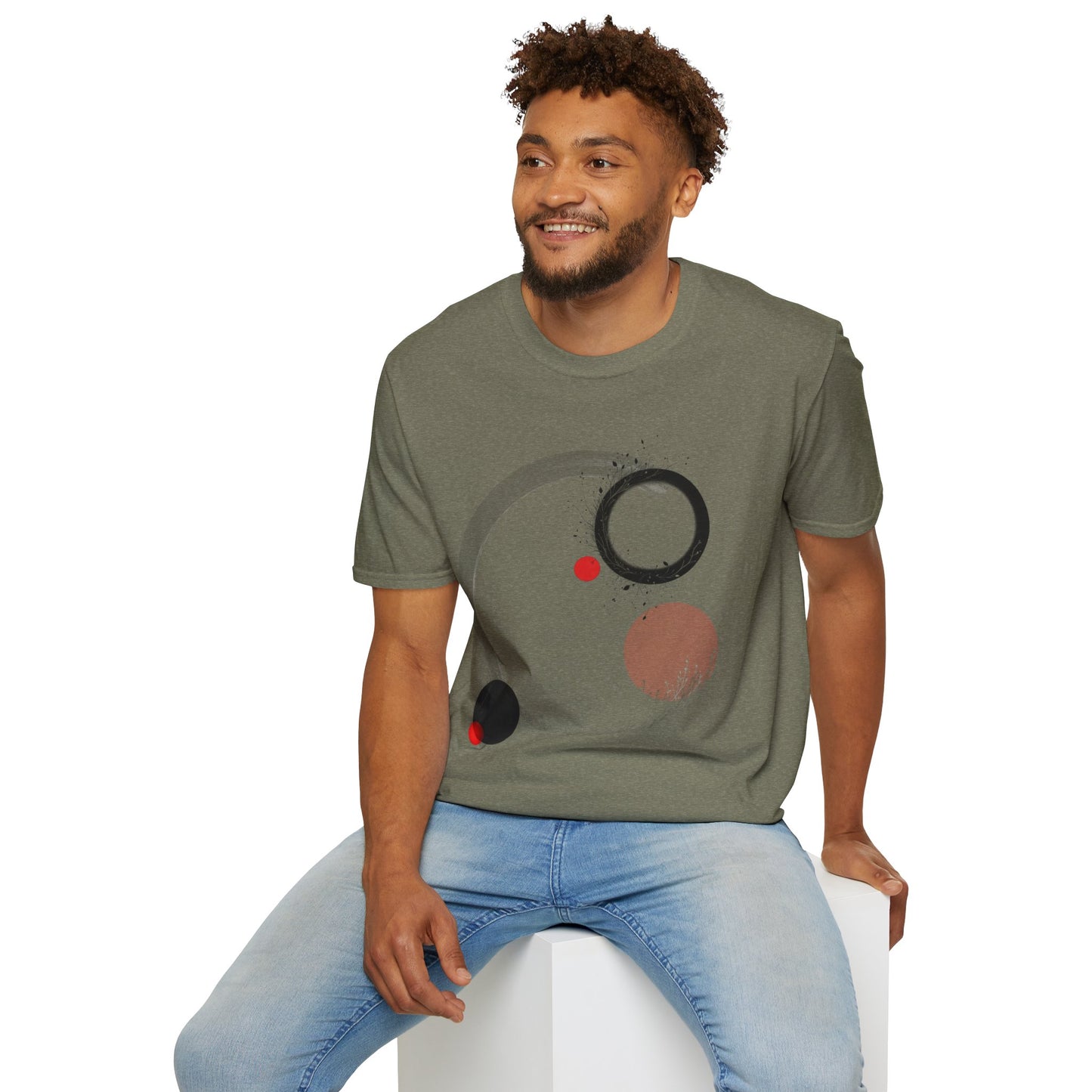 Black Red Sunrise - T-Shirt