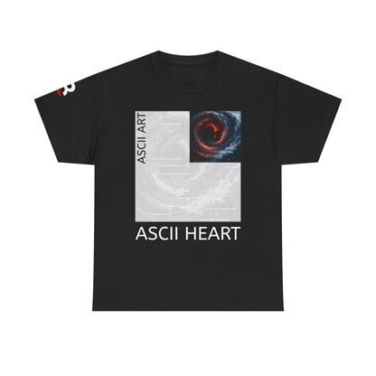 Black Red ASCII Heart | Hidden Messages :)