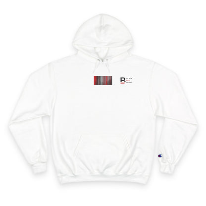 Champion Hoodie with Smile Graphic, Cozy Streetwear