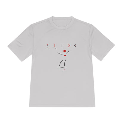 Slide! Moisture Wicking Active Tee, Sports Shirt