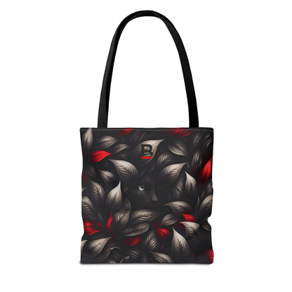 Black Red Mystical Tote Bag | Eco-Friendly Shopping Companion