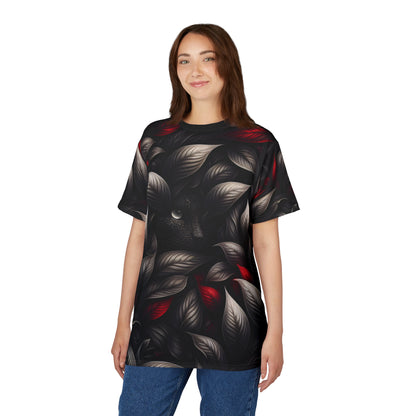 Black Red Cat | Silver Leaves