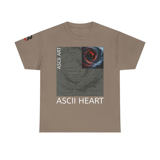 Black Red ASCII Heart | Hidden Messages :)