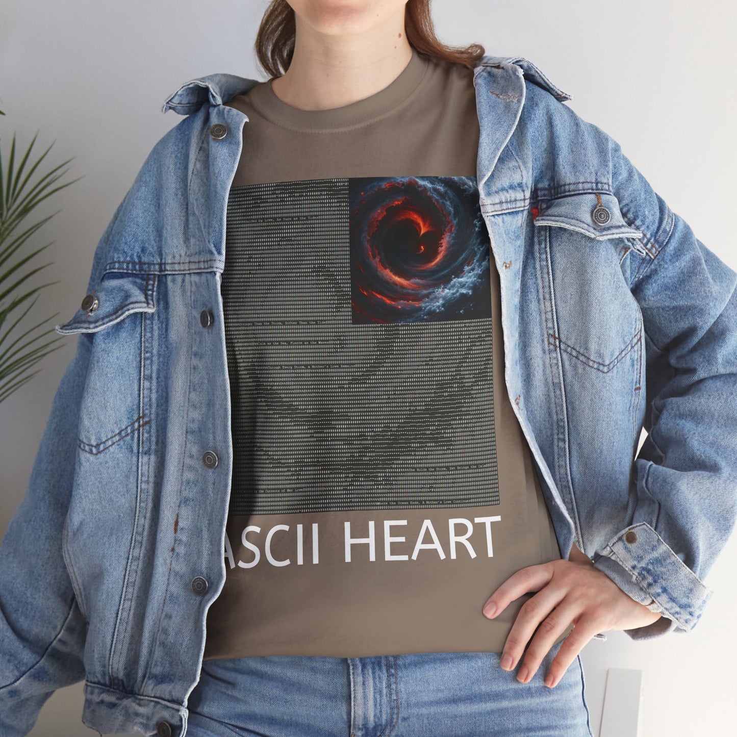 Black Red ASCII Heart | Hidden Messages :)