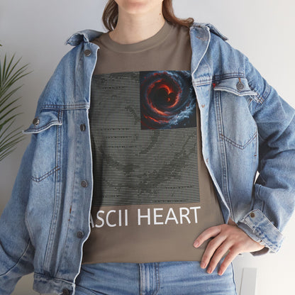 Black Red ASCII Heart | Hidden Messages :)