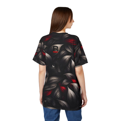 Black Red Cat | Silver Leaves