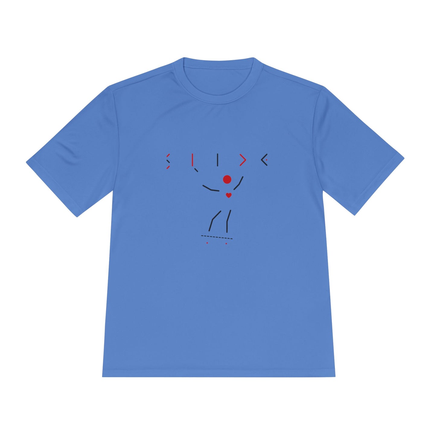 Slide! Moisture Wicking Active Tee, Sports Shirt