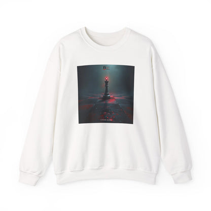 Black Red Lone King | Last Stand Crewneck Sweatshirt