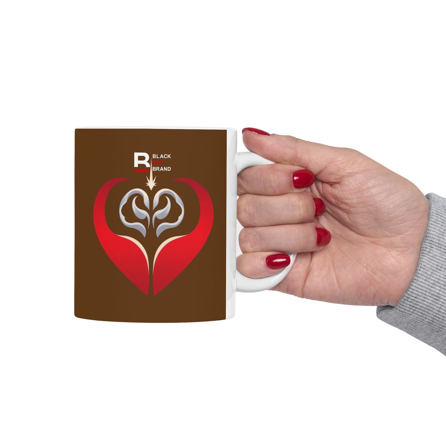 Mind, Body, Soul Mug | Brown
