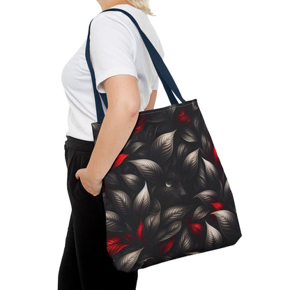 Black Red Mystical Tote Bag | Eco-Friendly Shopping Companion