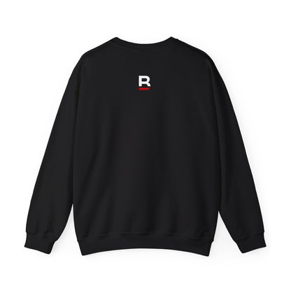 Black Red Lone King | Last Stand Crewneck Sweatshirt