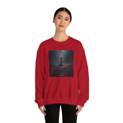 Black Red Lone King | Last Stand Crewneck Sweatshirt