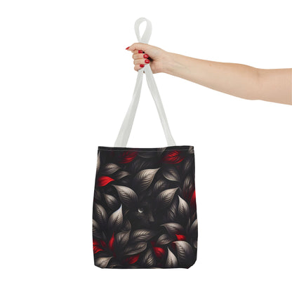Black Red Mystical Tote Bag | Eco-Friendly Shopping Companion
