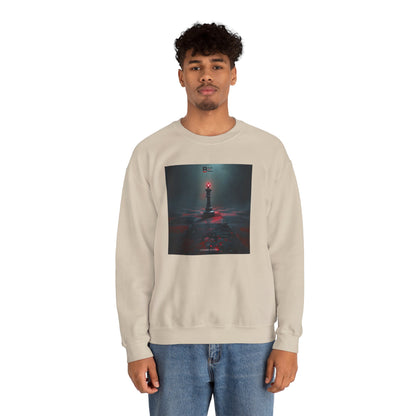 Black Red Lone King | Last Stand Crewneck Sweatshirt