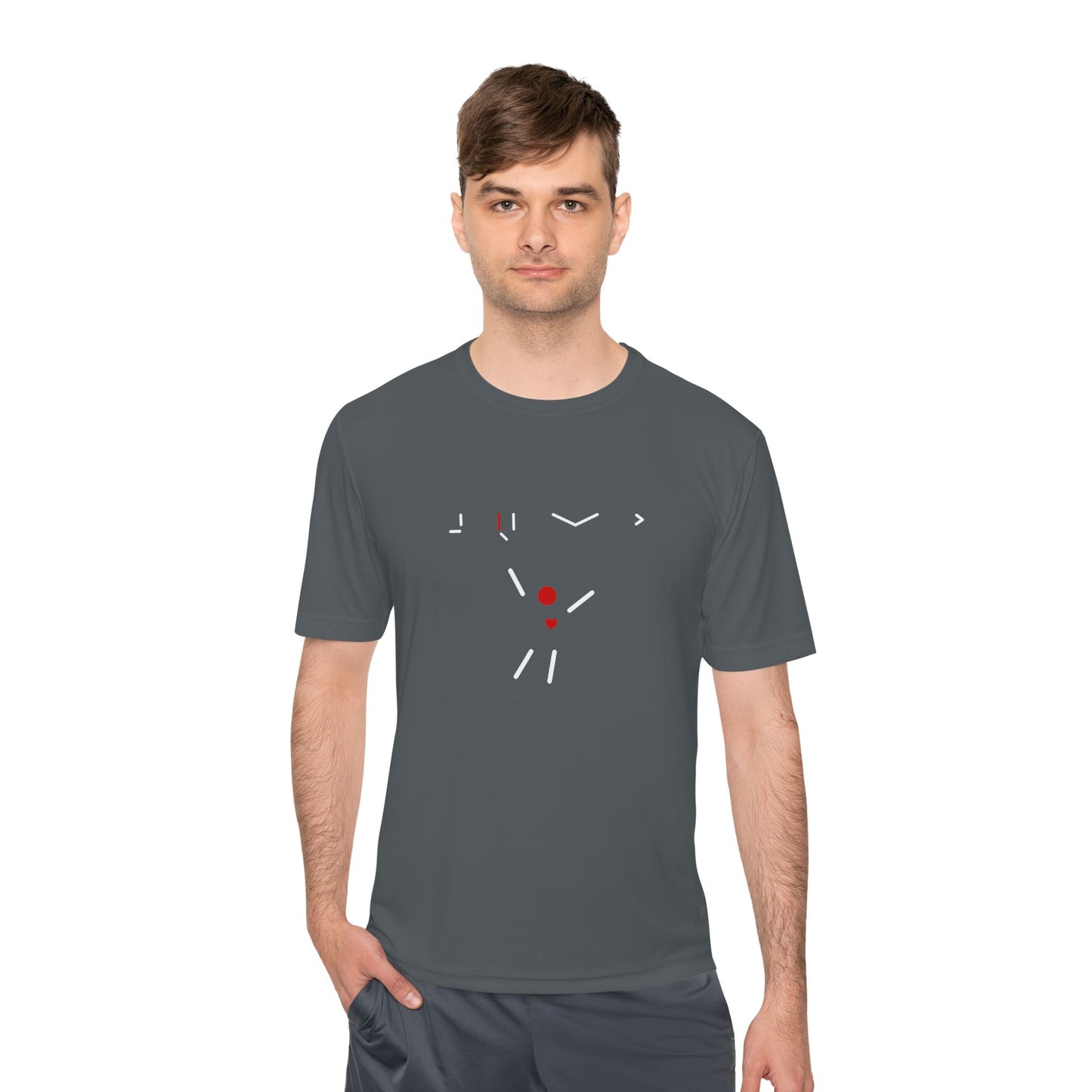 Jump! Moisture Wicking Active Tee, Sports Shirt