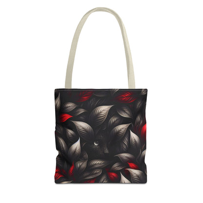 Black Red Mystical Tote Bag | Eco-Friendly Shopping Companion