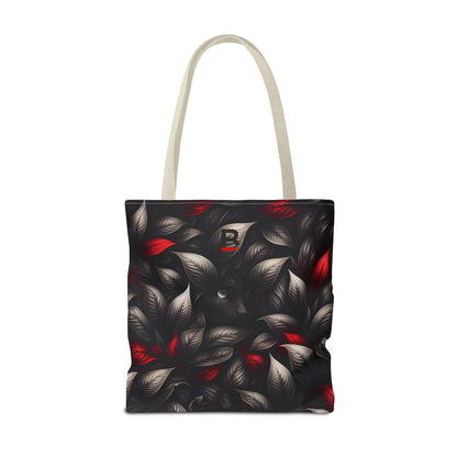 Black Red Mystical Tote Bag | Eco-Friendly Shopping Companion