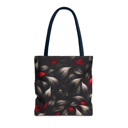 Black Red Mystical Tote Bag | Eco-Friendly Shopping Companion