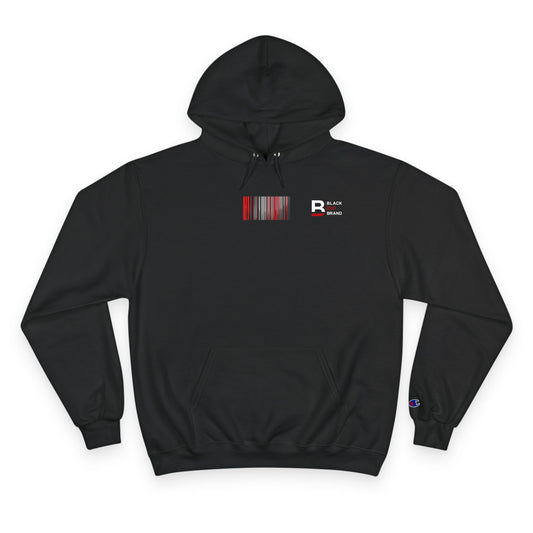 Champion Hoodie with Smile Graphic, Cozy Streetwear
