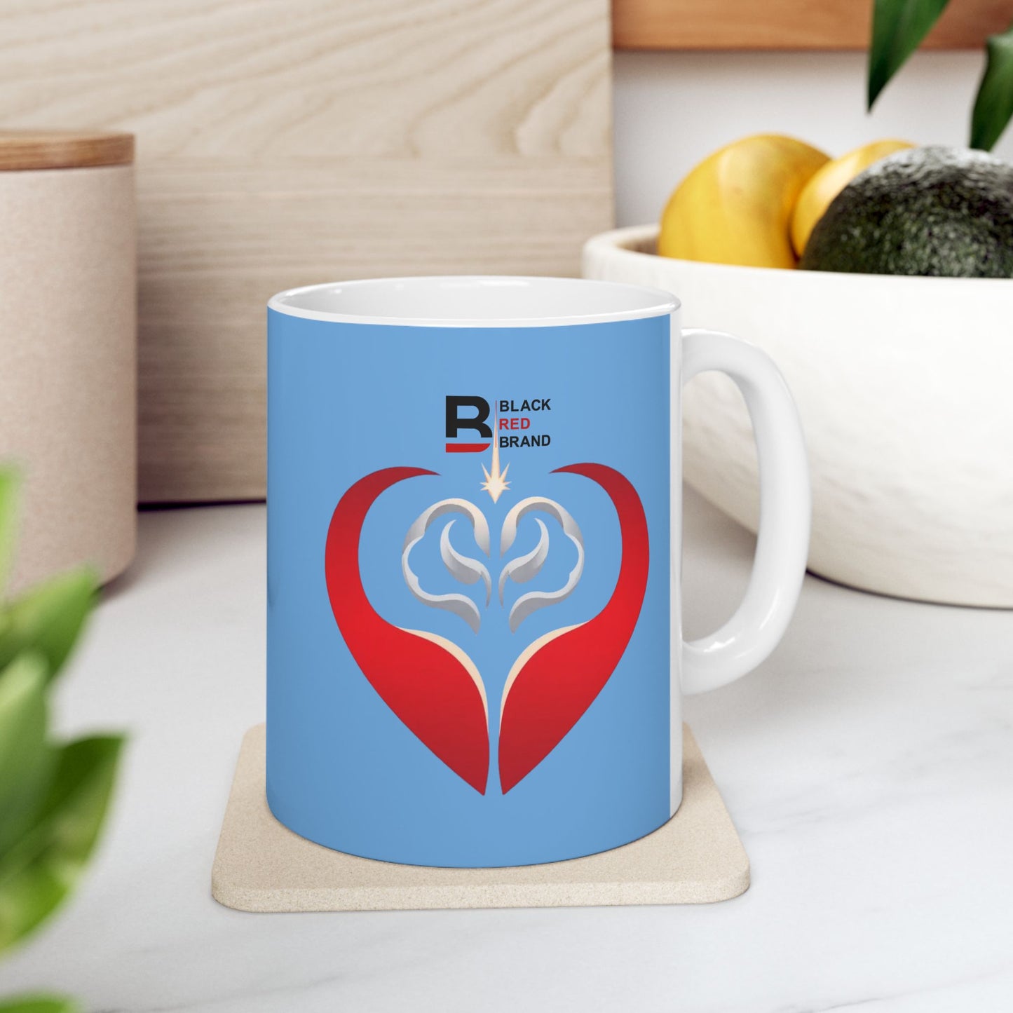 Mind, Body, Soul Mug | Light Blue