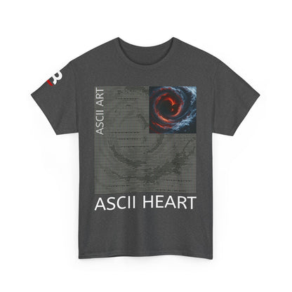 Black Red ASCII Heart | Hidden Messages :)