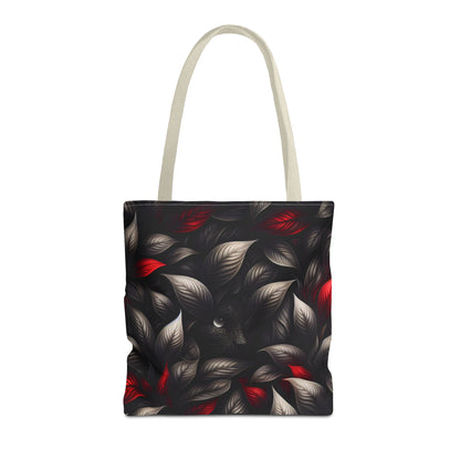 Black Red Mystical Tote Bag | Eco-Friendly Shopping Companion