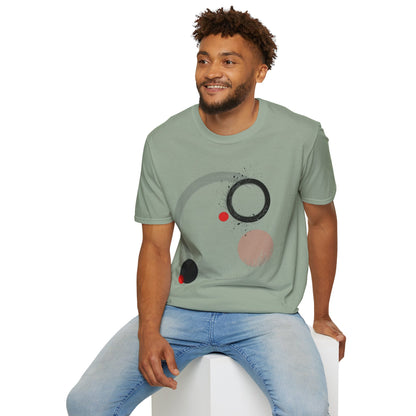 Black Red Sunrise - T-Shirt