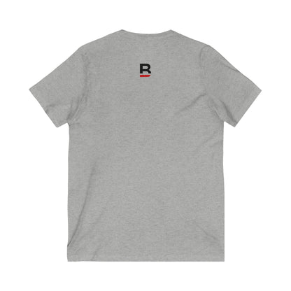 Heart & Tic Tac Toe V-Neck Tee
