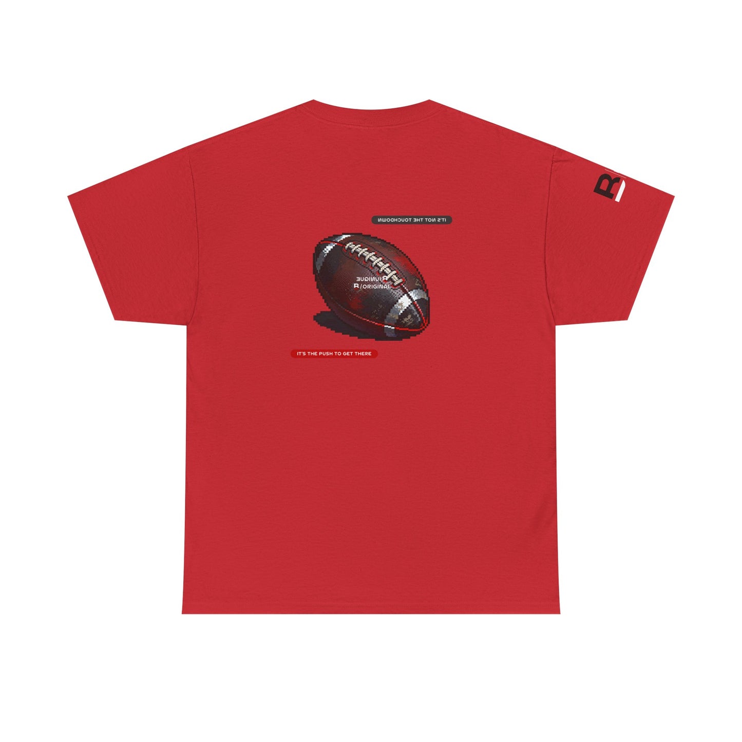 Black Red Touchdown