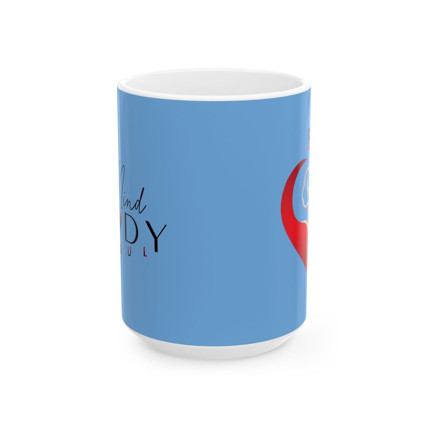 Mind, Body, Soul Mug | Light Blue