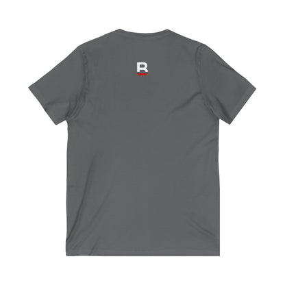 Heart & Tic Tac Toe V-Neck Tee