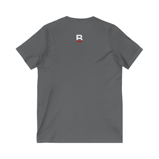 Heart & Tic Tac Toe V-Neck Tee
