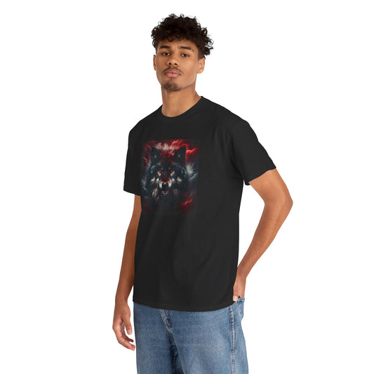 Black Red Wolf | Unleash the Beast Within