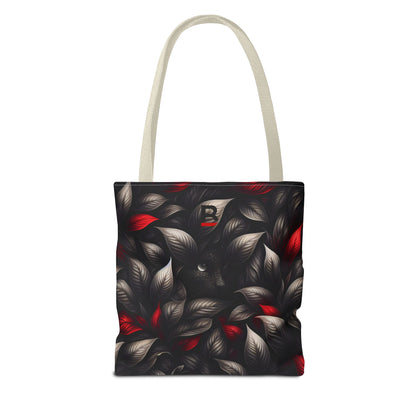 Black Red Mystical Tote Bag | Eco-Friendly Shopping Companion