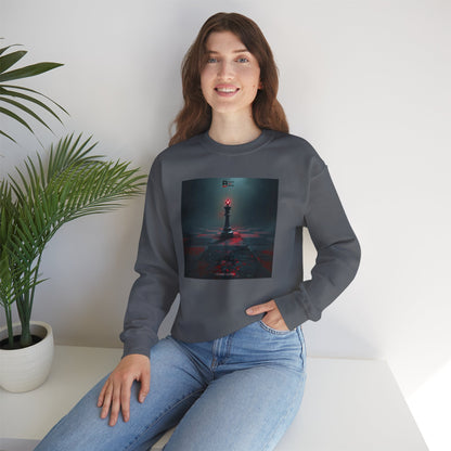 Black Red Lone King | Last Stand Crewneck Sweatshirt