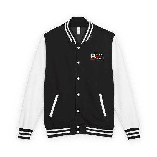 LONE KING Unisex Heavyweight Letterman Jacket - Bold Graphic Chess Design