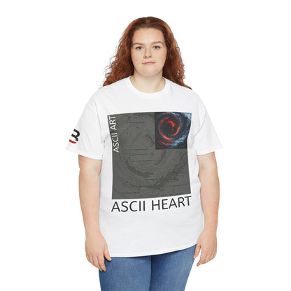 Black Red ASCII Heart | Hidden Messages :)