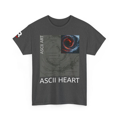 Black Red ASCII Heart | Hidden Messages :)