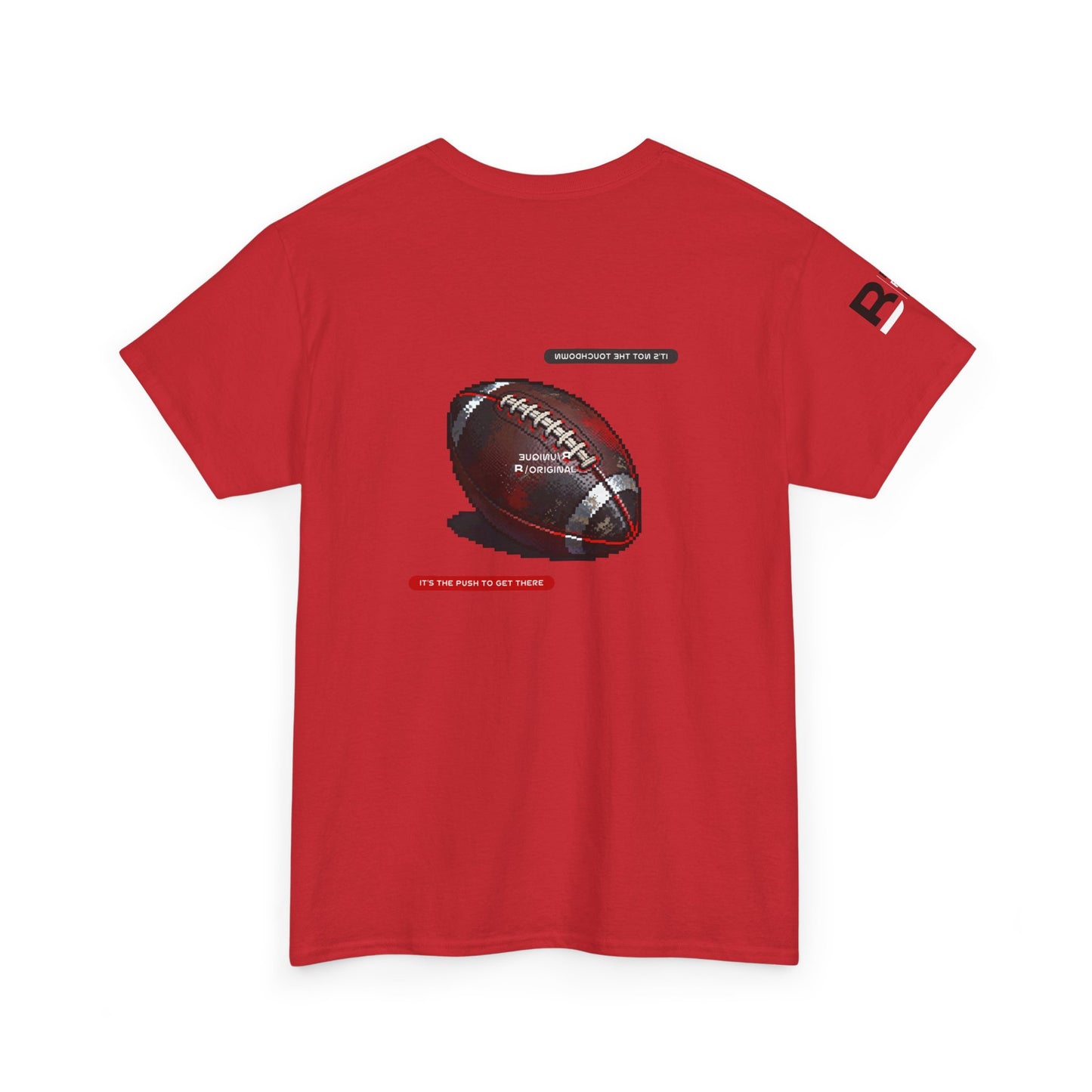 Black Red Touchdown